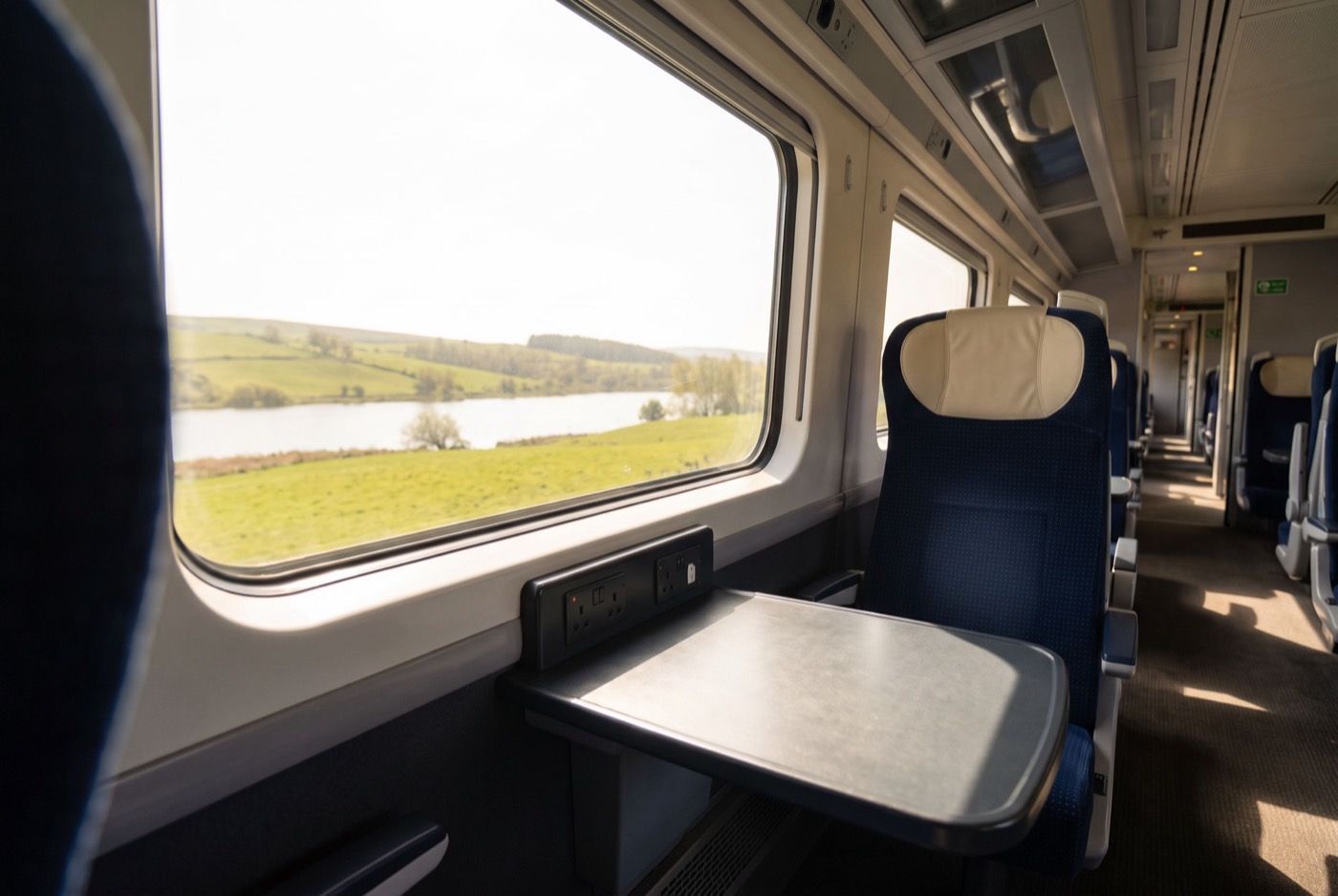 View from the seat